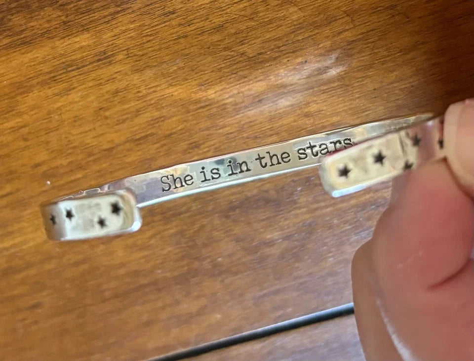 Sterling Stars Cuff Bracelet