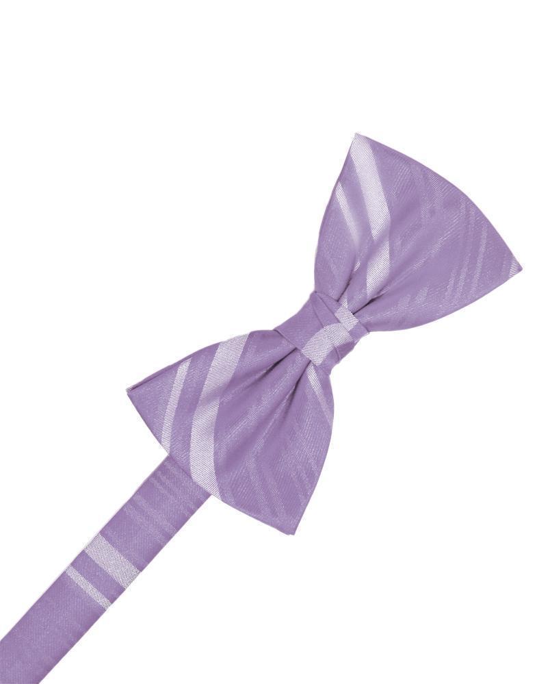 Striped Satin Bow Tie Pre-Tie-22