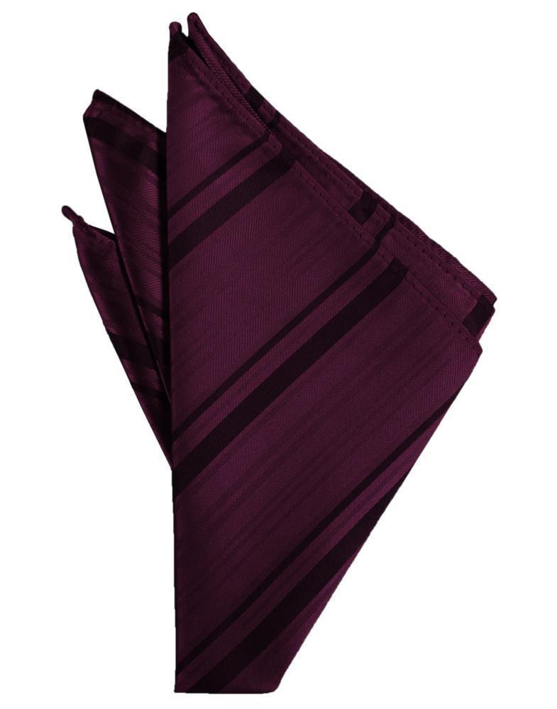 Striped Satin Pocket Square-6