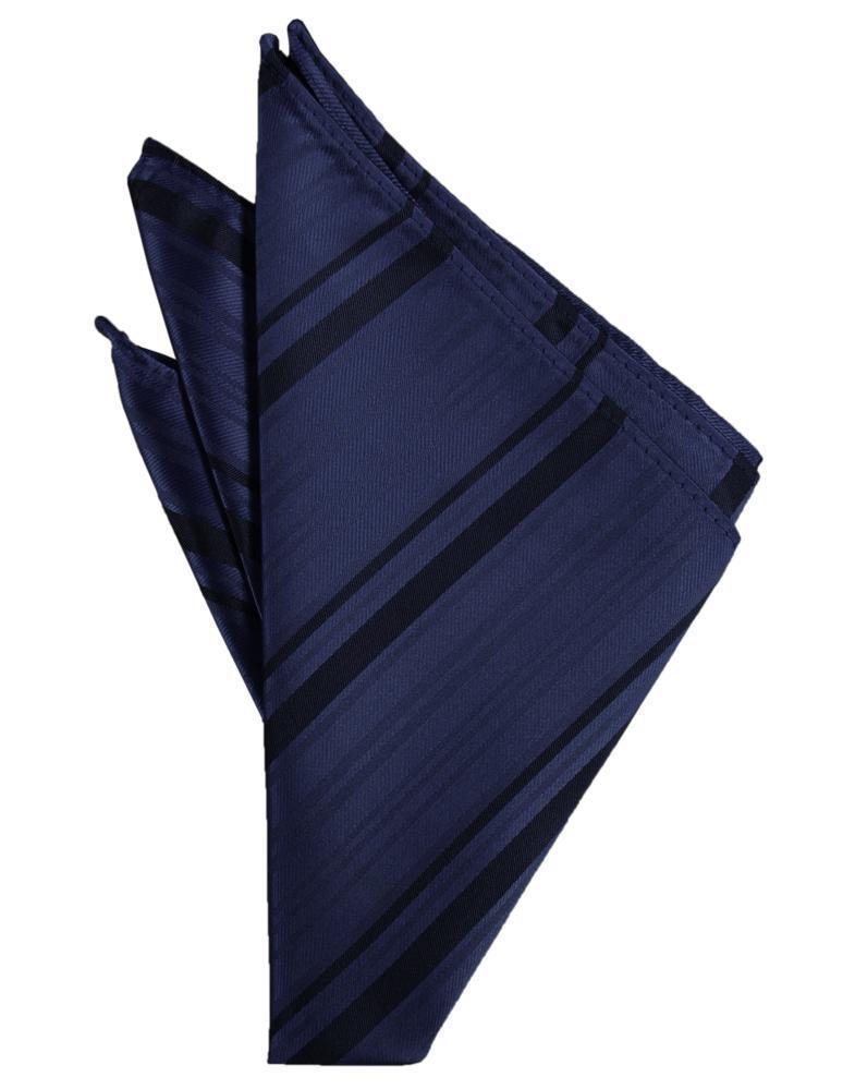 Striped Satin Pocket Square-35