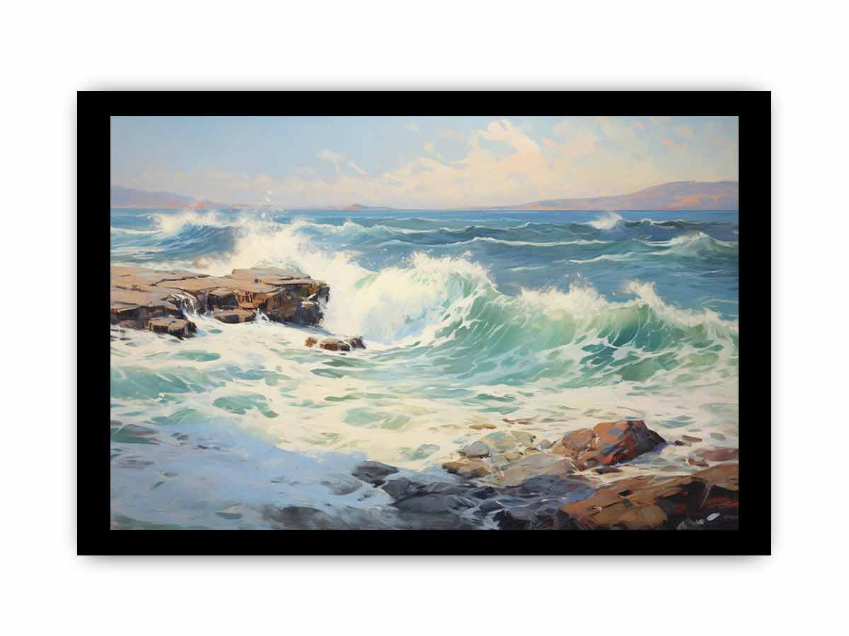 Sea Waves Painitng