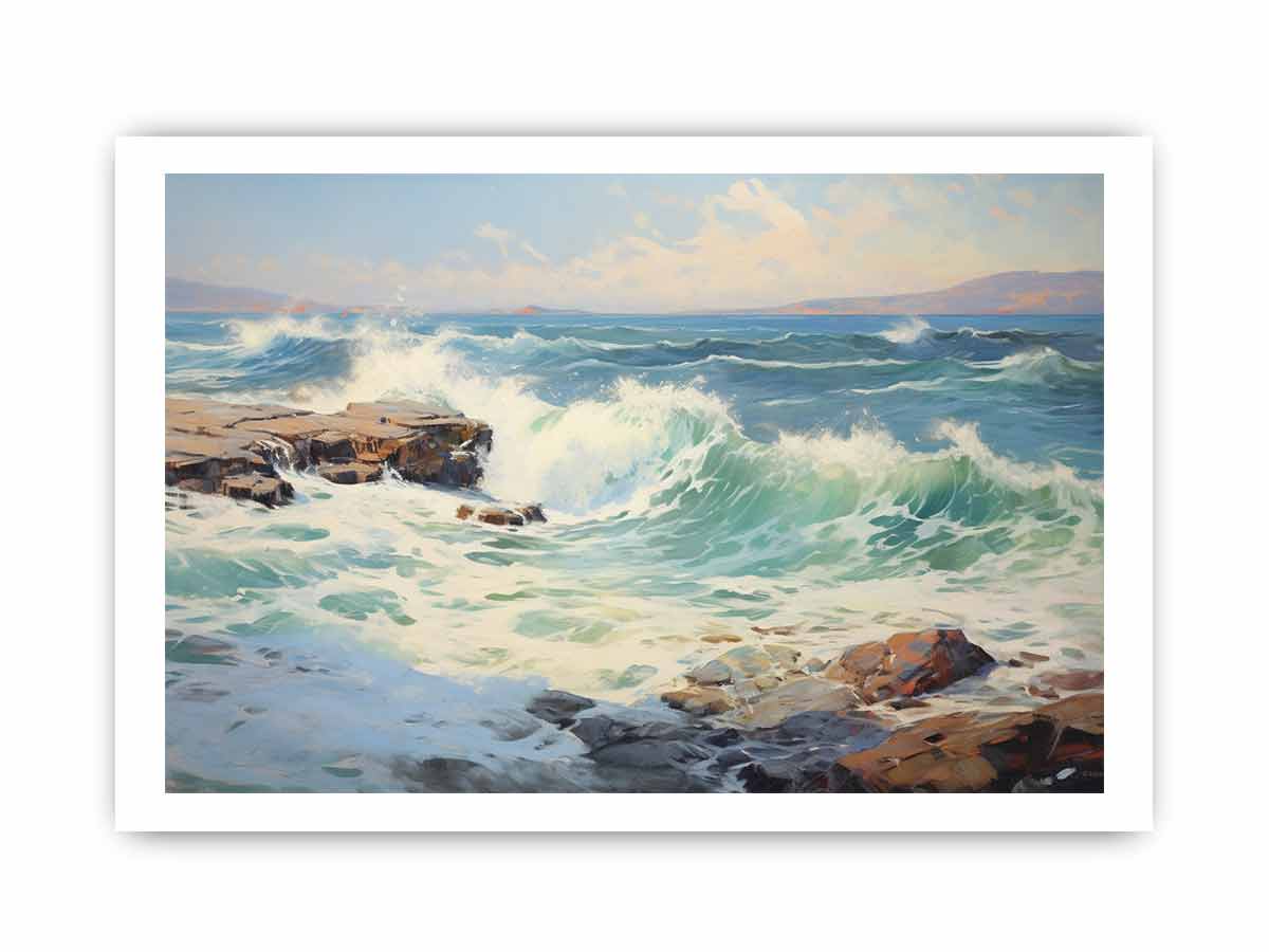 Sea Waves Painitng