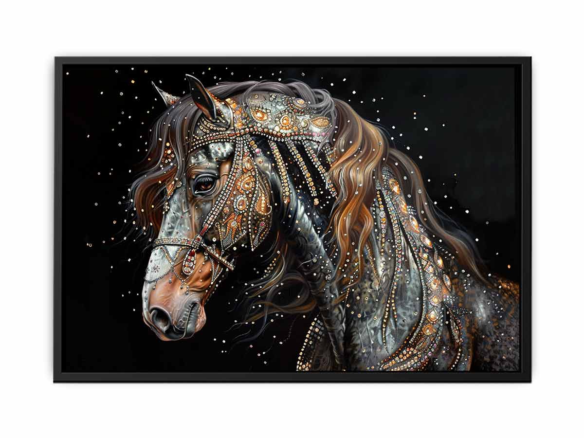 Horse Canvas Art Print