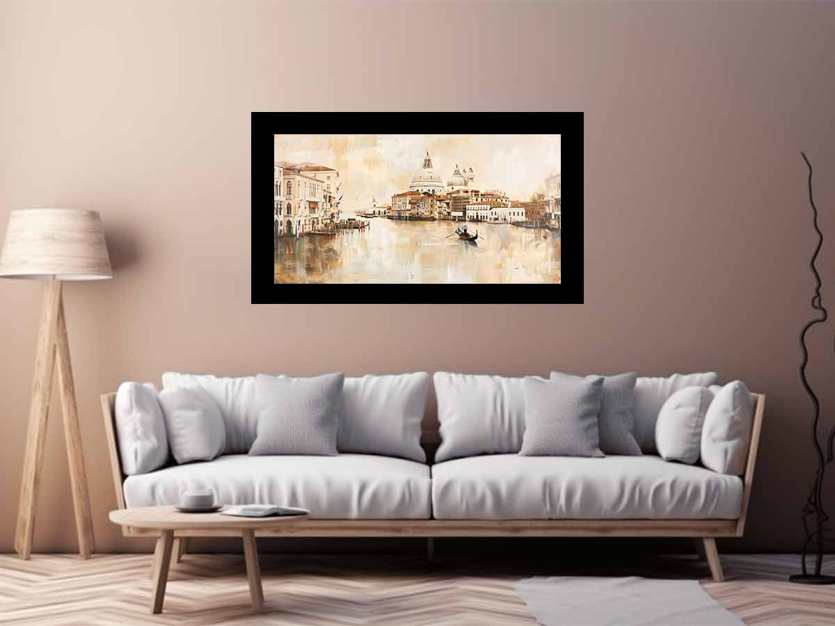 Vintage Venice Wall Art Painting