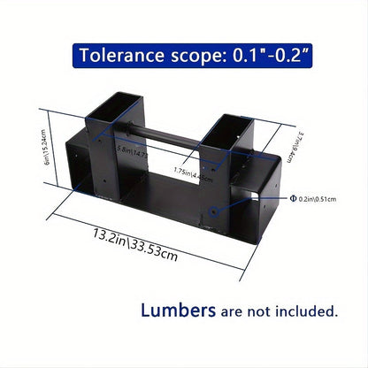 Outdoor Firewood Log Storage Rack Bracket