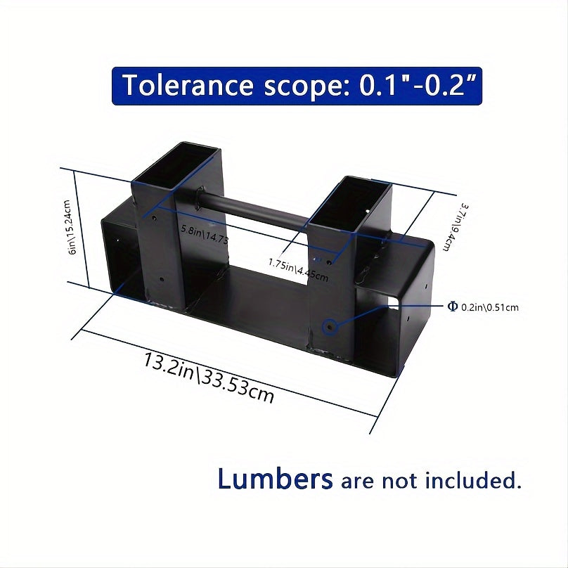 Outdoor Firewood Log Storage Rack Bracket