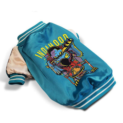 Stylish Dog Shiny Cotton Jacket - Two-Legged Clothes