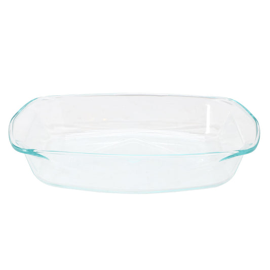 Soho Lounge Carnegie Hill 16 inch x 11 Inch x 3.1 Inch Tempered Glass Multi-Purpose Pan with Built-