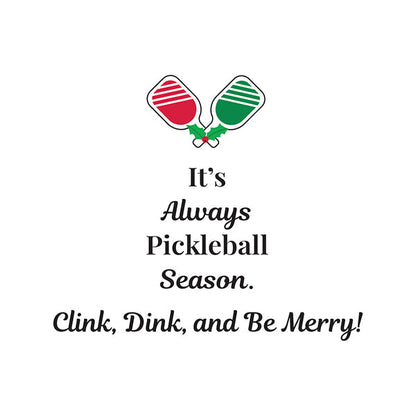 Pickleball Christmas Card