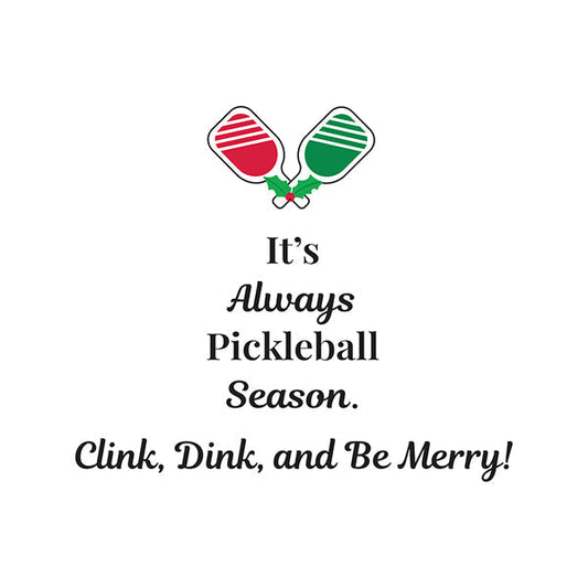 Pickleball Christmas Card