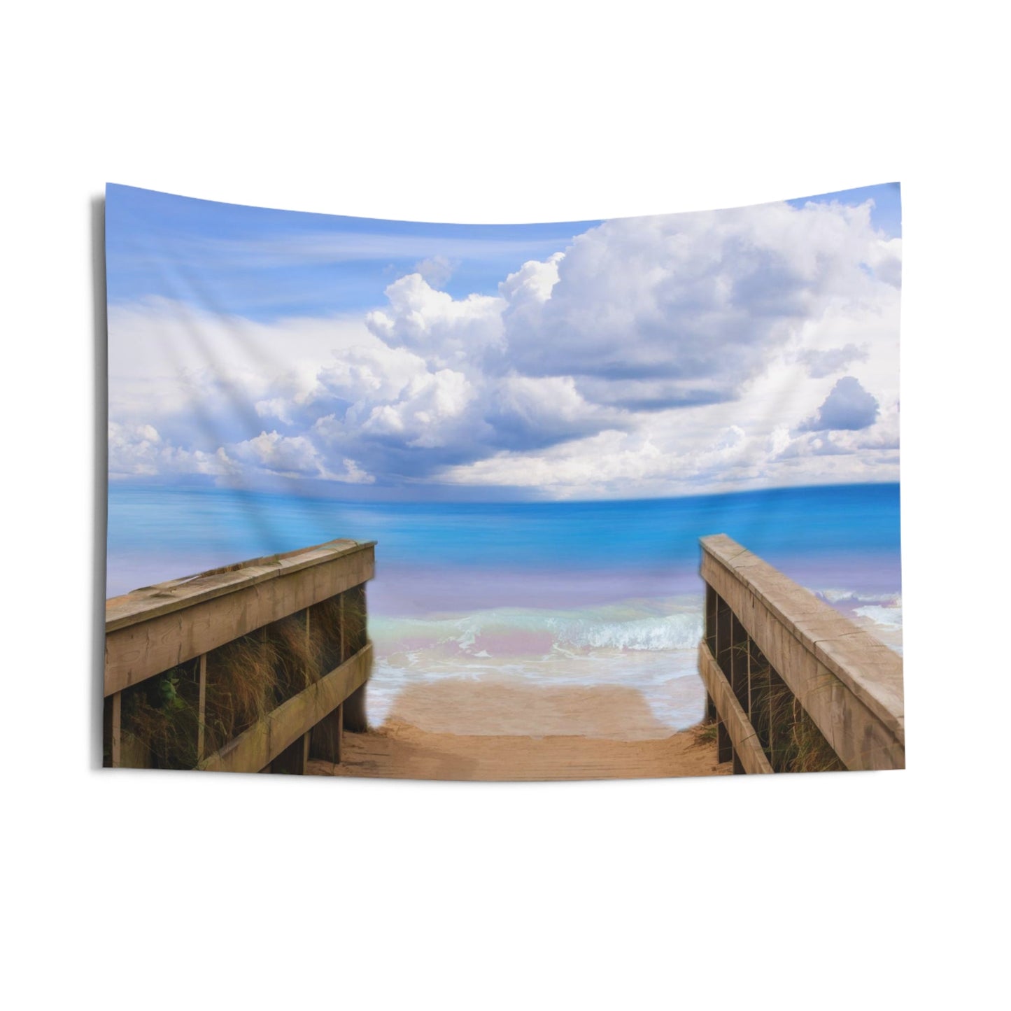 Beach Path to sea Tapestry