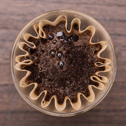 Double Glass Cake Type Coffee Pot Creation