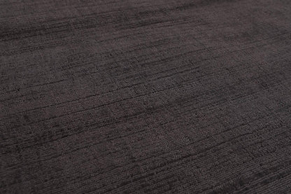 4'8" x 6’7" Handmade 100% Viscose loop & cut textured Pile Area rug Charcoal-4