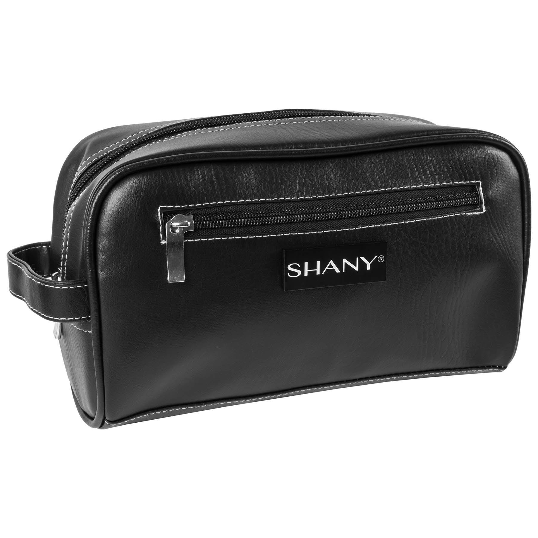 Woven Double-Pocket Toiletry Handbag-5