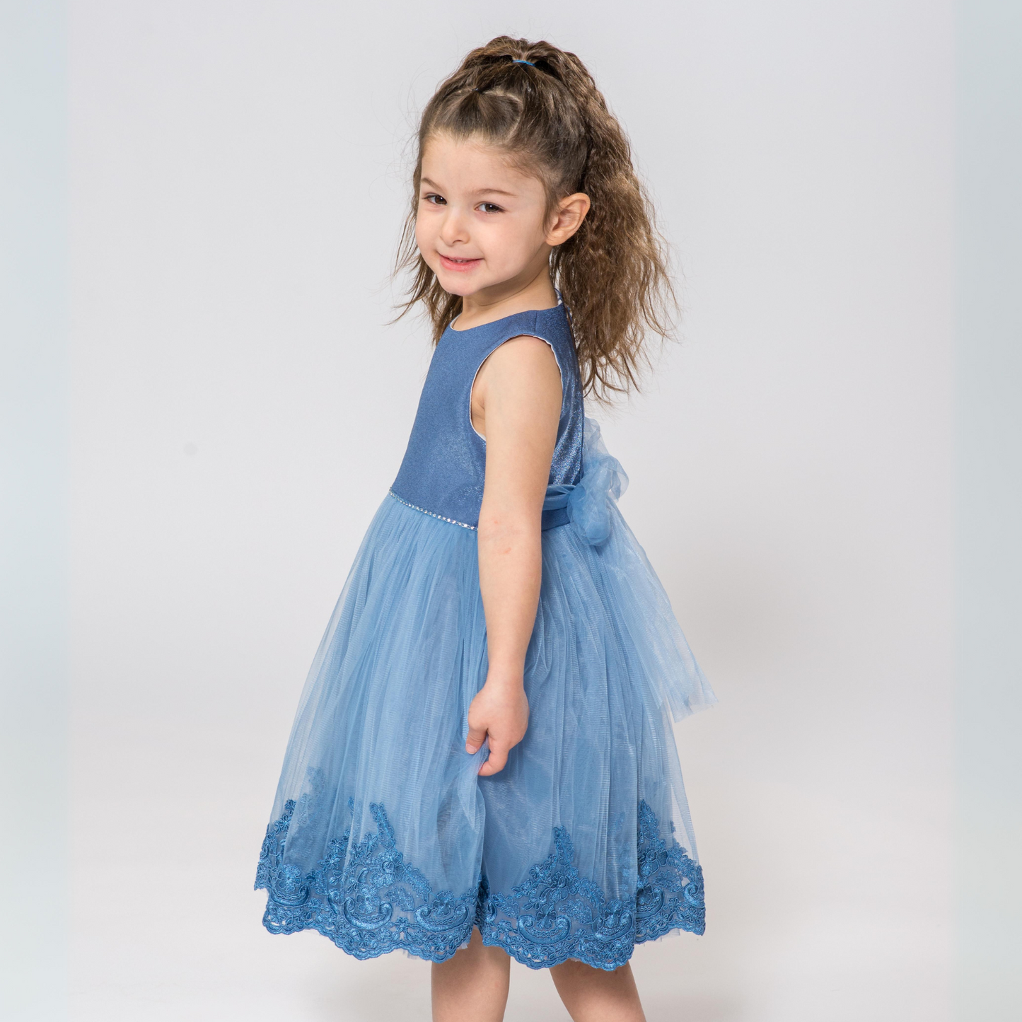 Blue Sky Short Dress-3