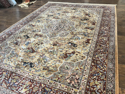 Karastan Rug 8.8 x 12 Persian Hunting Rug #723, Wool Pile-1