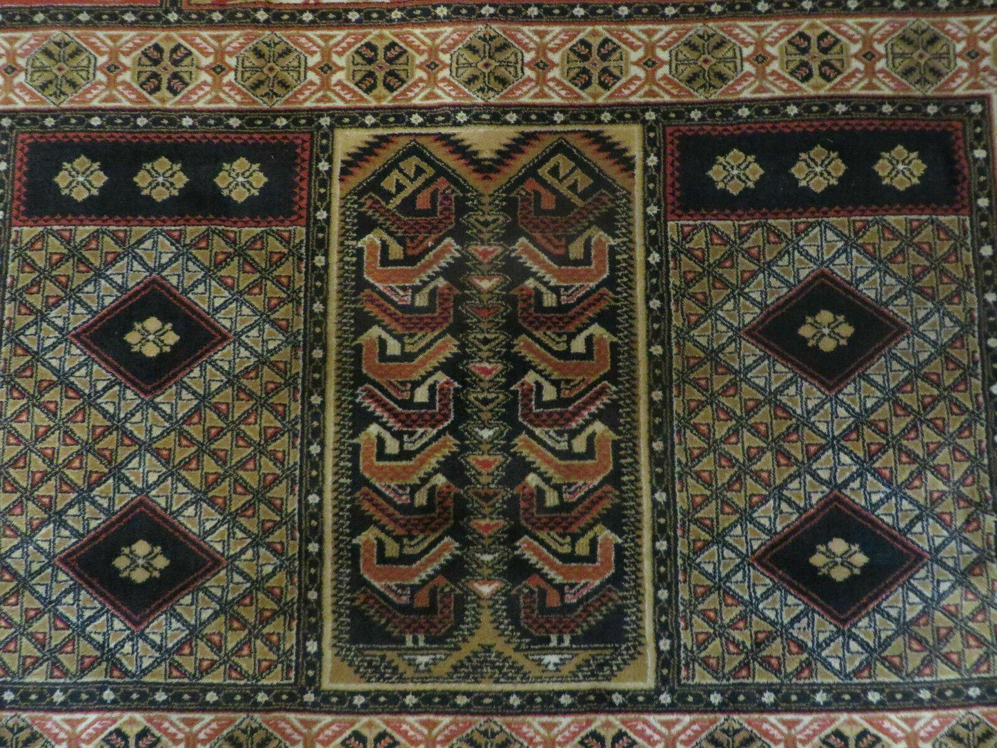 Couristan Rug 10x14, Large Belgium Power Loomed Wool Carpet 10 x 14 ft, Brown Tan Cream Oriental Rug, Living Room Rug, Large Area Rug-2