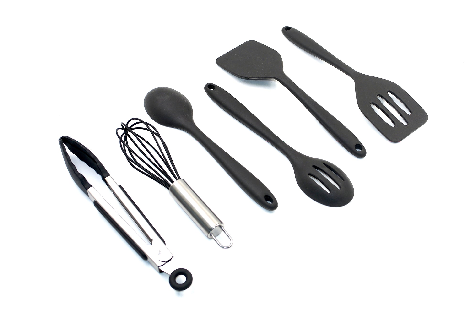 6-Piece Mini Silicone Kitchen Tool Set.-0
