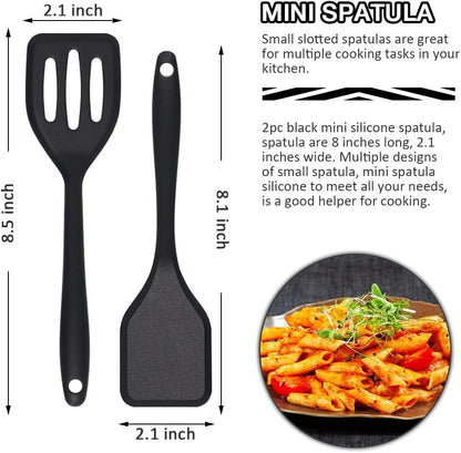 6-Piece Mini Silicone Kitchen Tool Set.-2