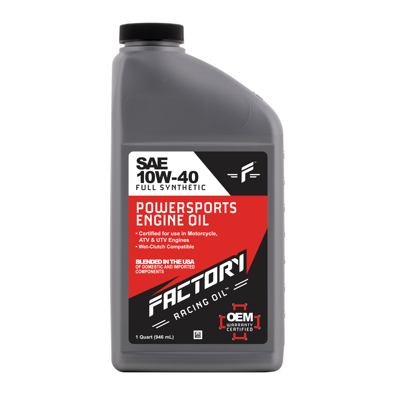 Factory Racing Parts SAE 10W-40 4qt Oil Change Kit Fits Yamaha YZF- R1