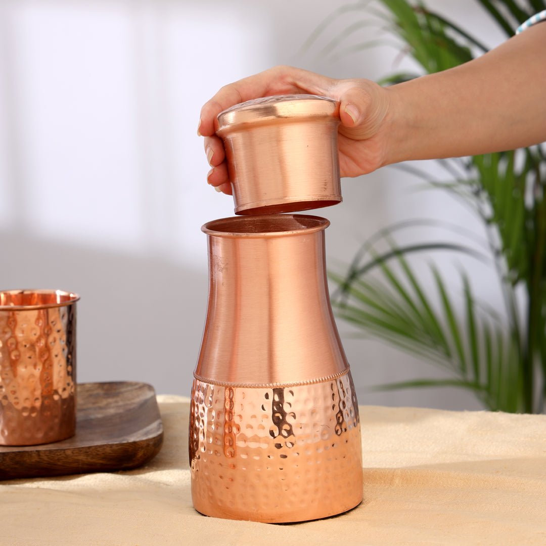 Copper Water Bottle (8 Inch)