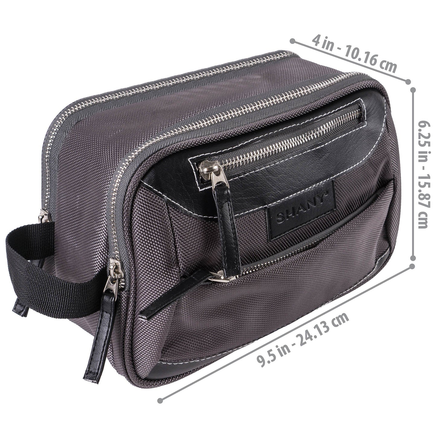 Woven Double-Pocket Toiletry Handbag-3