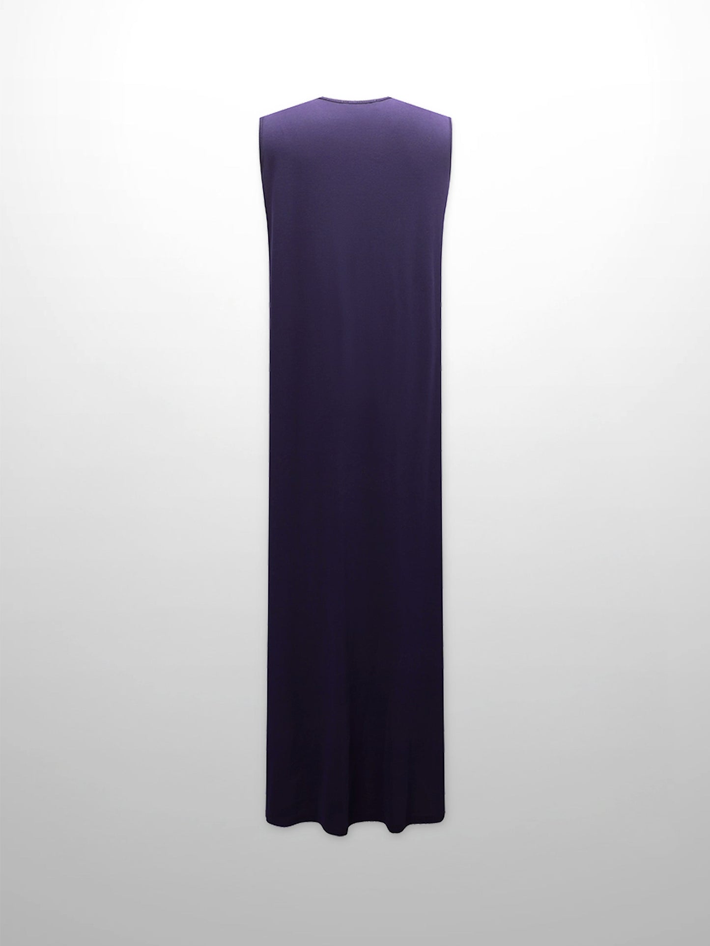 Basic T-Shirt Slip Dress-Navy