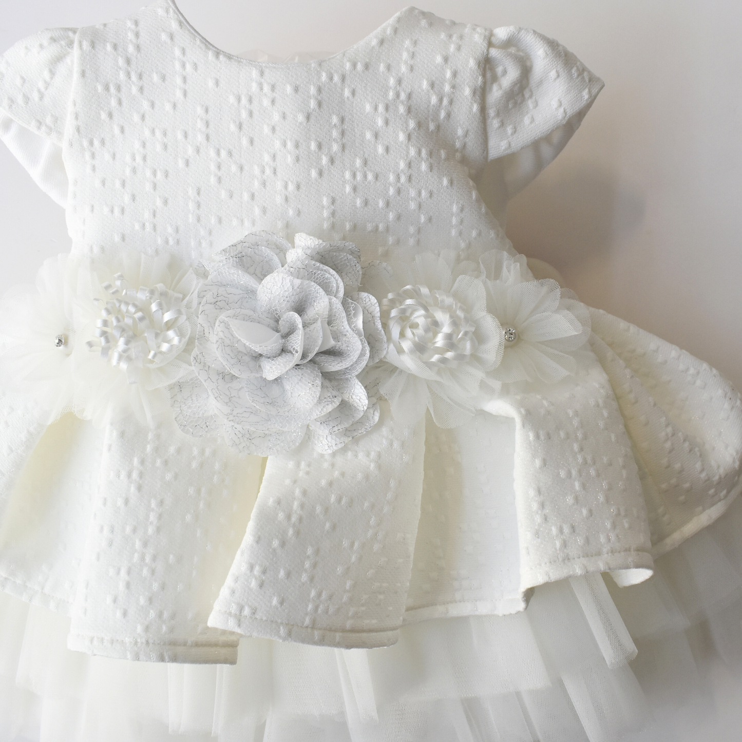 Cream Belle Formal Baby Dress-3