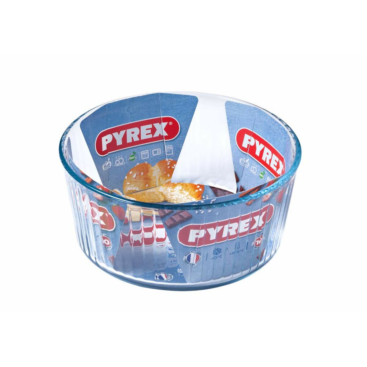 Baking Mould Pyrex Transparent