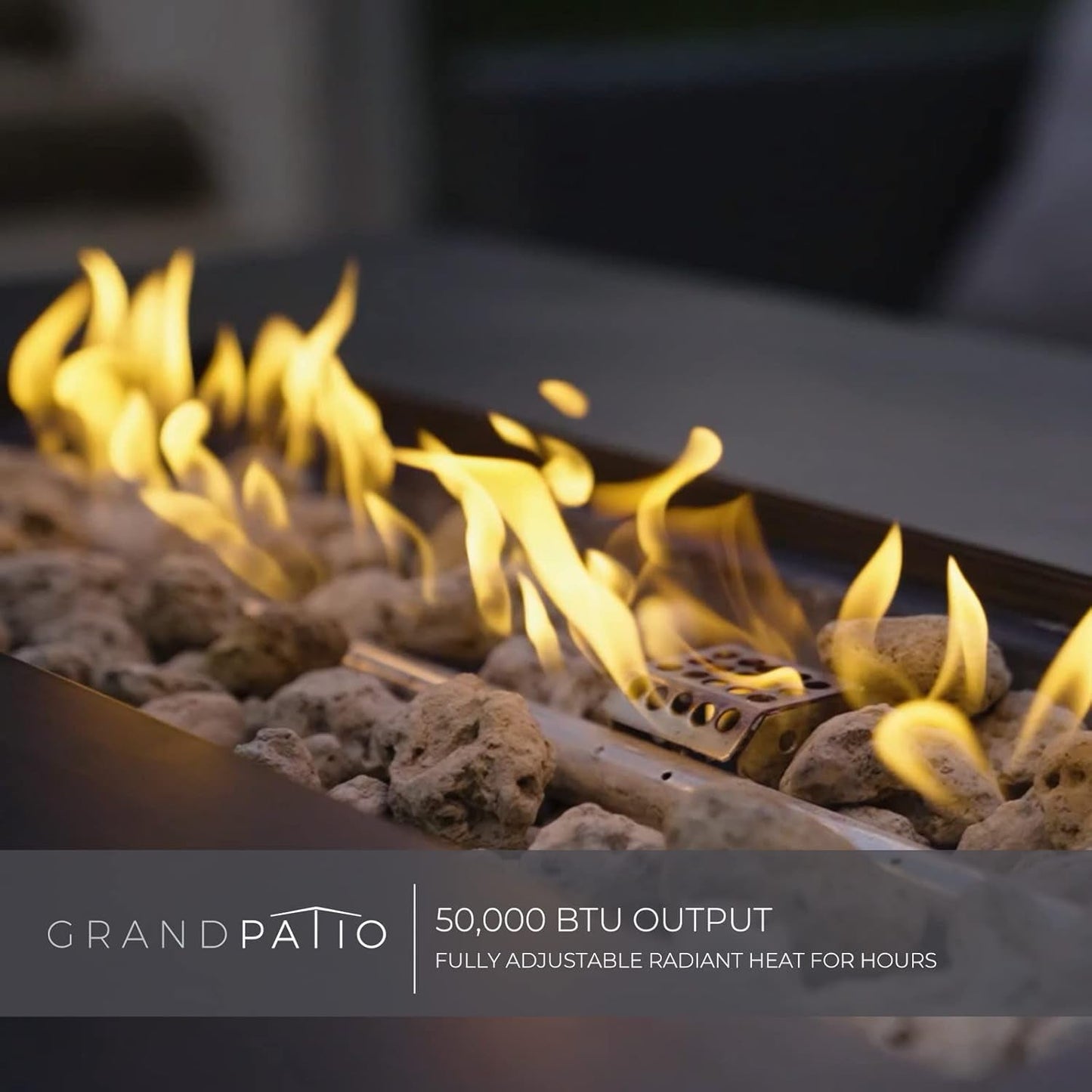 Modular Wicker Outdoor Furniture Set with Fire Pit