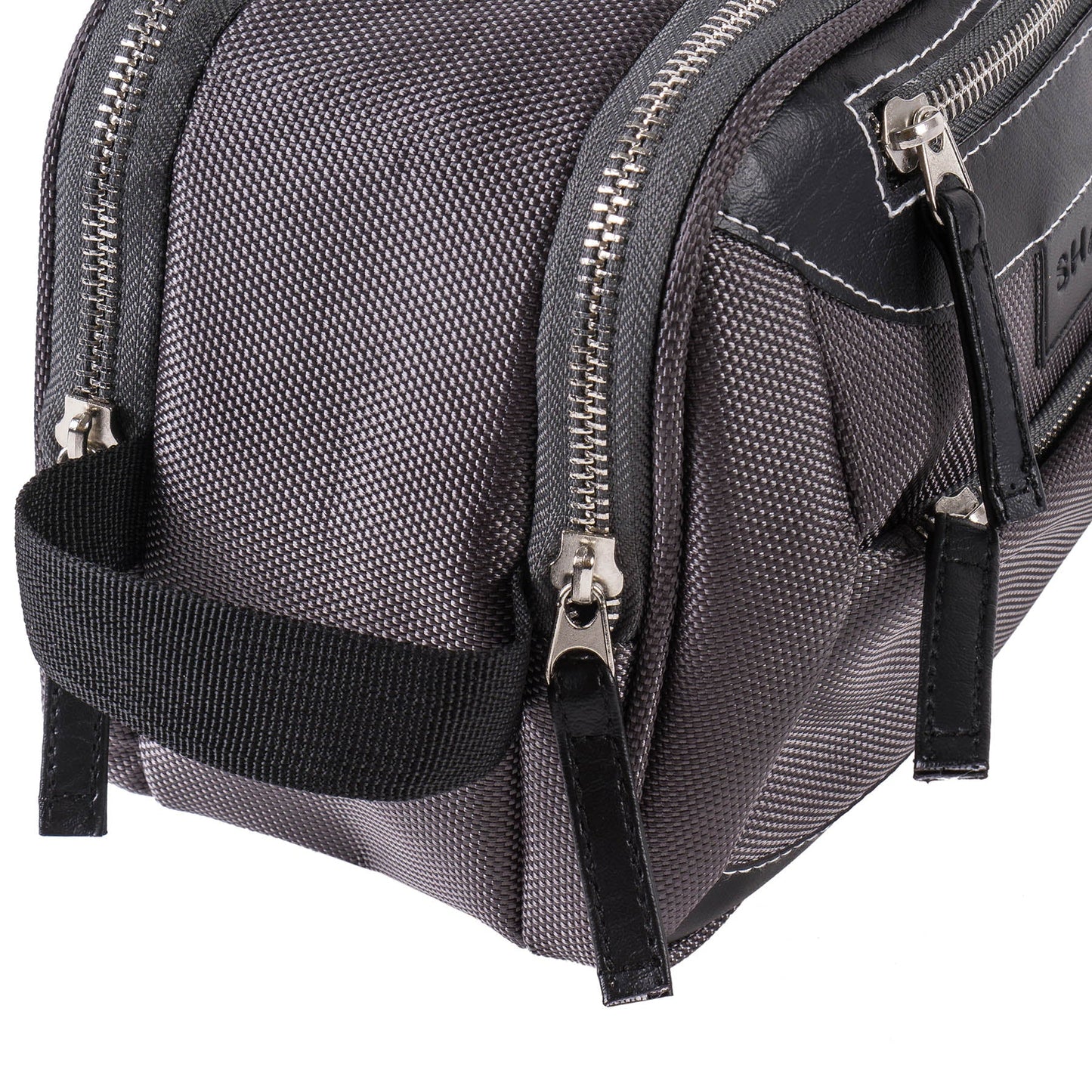 Woven Double-Pocket Toiletry Handbag-2