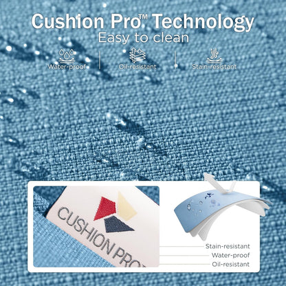 Stylish Outdoor Patio Furniture Set with Thick Cushions