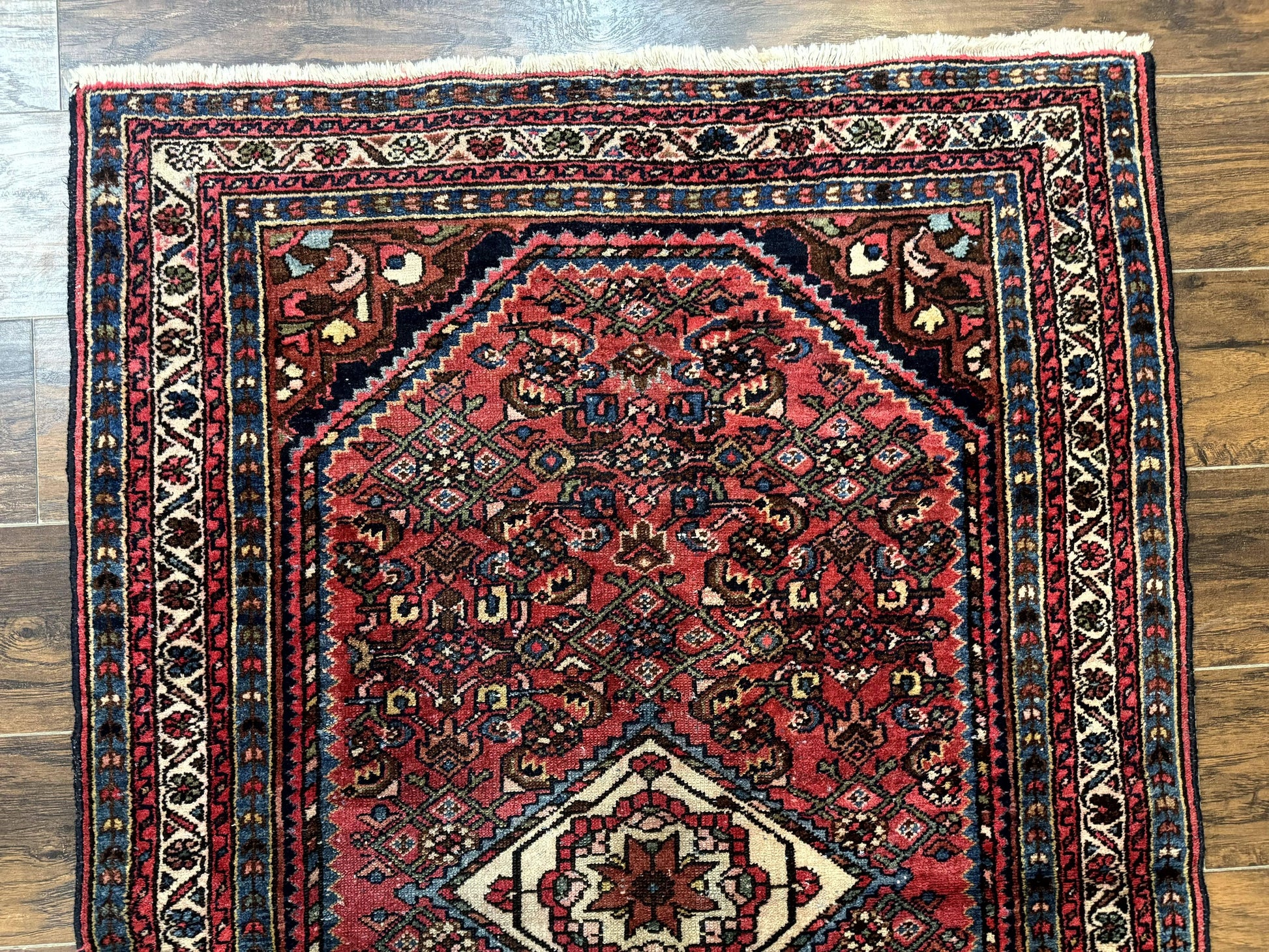 Antique Persian Tribal Rug 3.6 x 5, Hamadan Angelas Rug-2