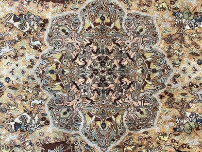 Karastan Rug 8.8 x 12 Persian Hunting Rug #723, Wool Pile-3