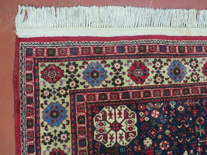 Persian Tribal Rug 7x10, Shiraz Carpet, Abadeh Rug