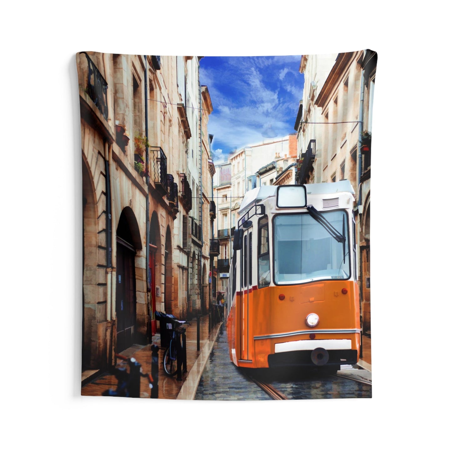 Norway Tram Tapestry