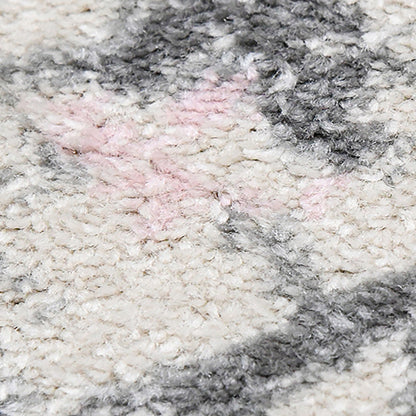 3' X 4' Gray And Dark Gray Medallion Distressed Area Rug