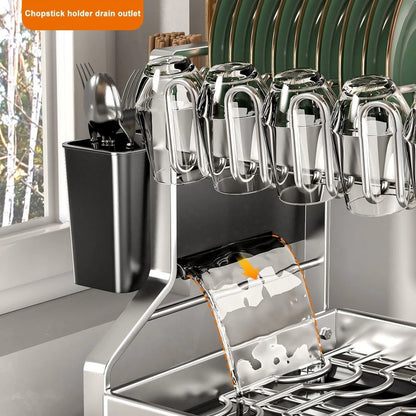 kitchen dish drying rack