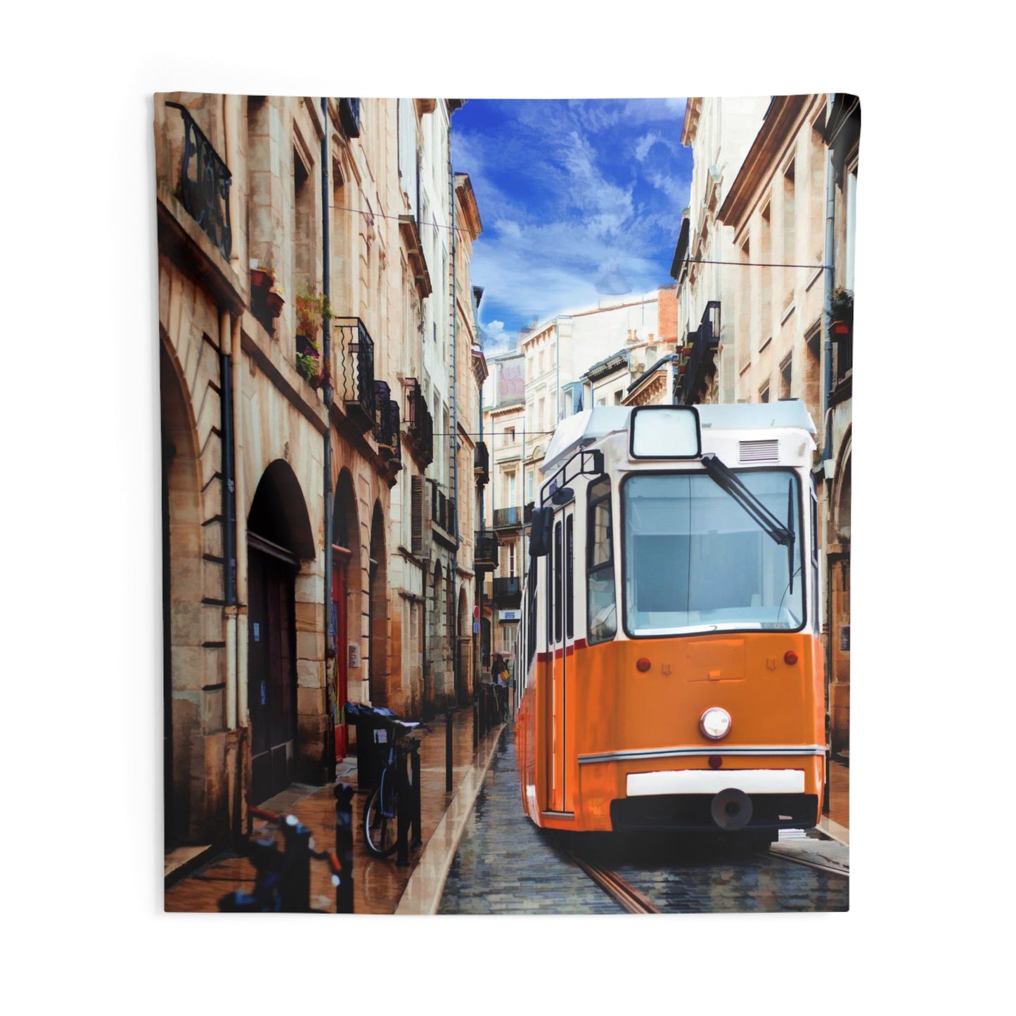 Norway Tram Tapestry