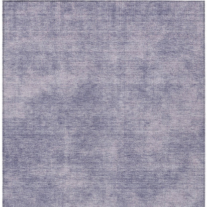 3' X 5' Purple Washable Indoor Outdoor Area Rug