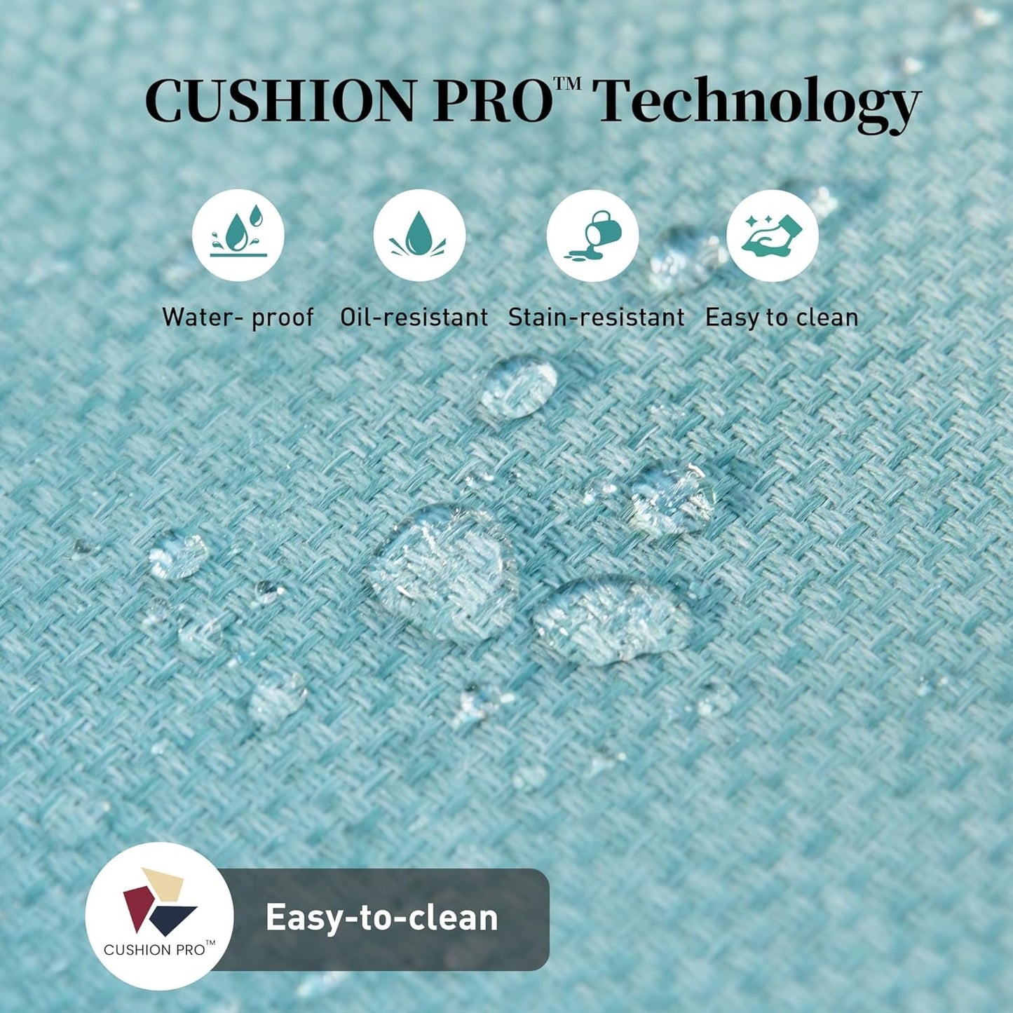 Patio Furniture Set Outdoor Furniture Brown Wicker Rattan Patio Conversation Sets with Cushion outside Sofa Set,7 Pieces with Rectangular Firepit Table,9 Seats,Blue-2