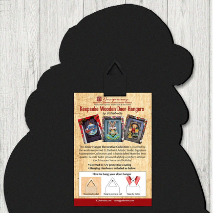 Guardian of The Sea Angel Door Decor by G. DeBrekht - Coastal Holiday Decor - 8152724H