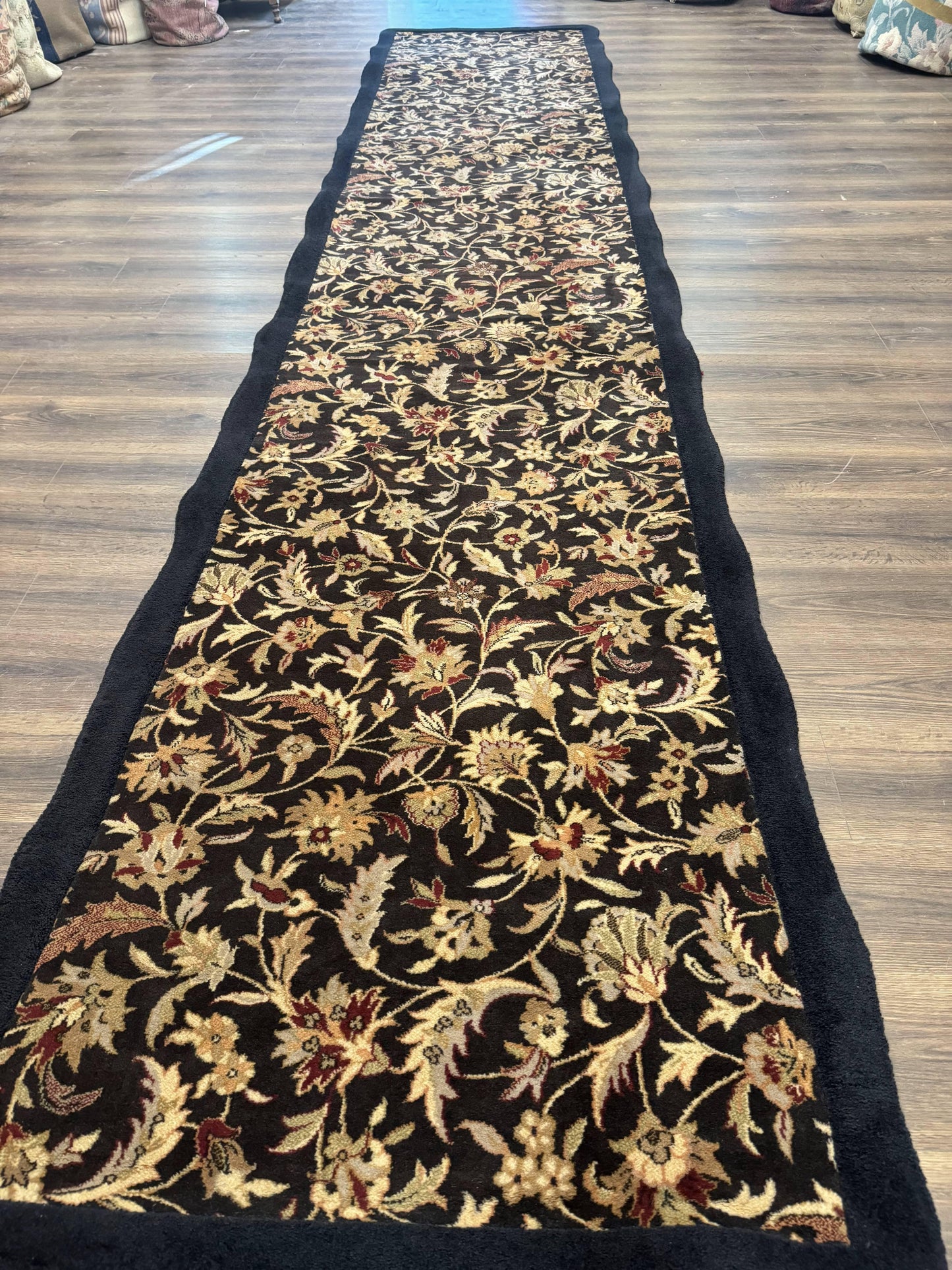 Floral Runner Rug 3.6 x 17-0
