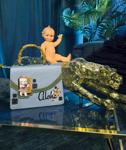 Kewpie® X TOBS Hula Bamboo Handle Purse
