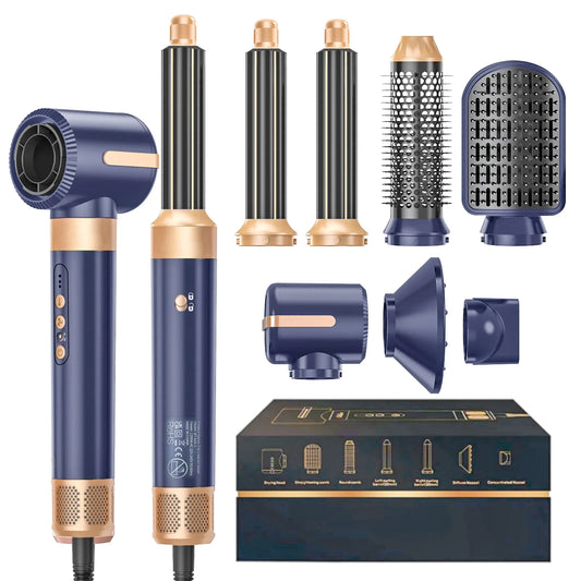 7 In 1 Hair Dryer Brush Brushless High Speed Hair Dryer-0