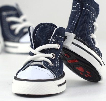 Pet Denim Cowboy Canvas Shoes