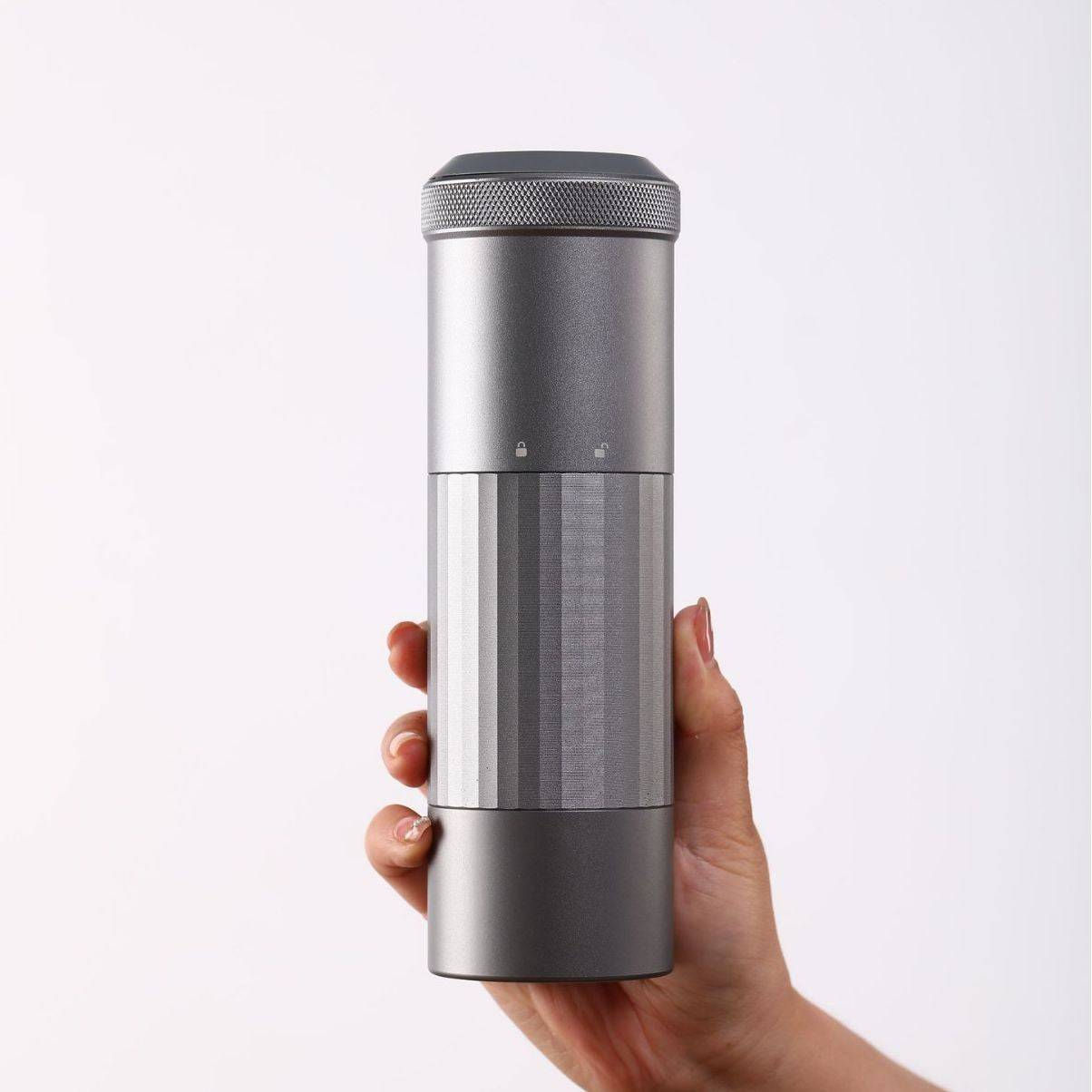 Portable Electric Coffee Grinder – USB Rechargeable & Wireless