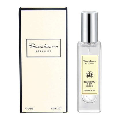 Chuxinlianren 30ML Blackberry & Bay perfume, long-lasting light fragrance for women in elegant packaging.