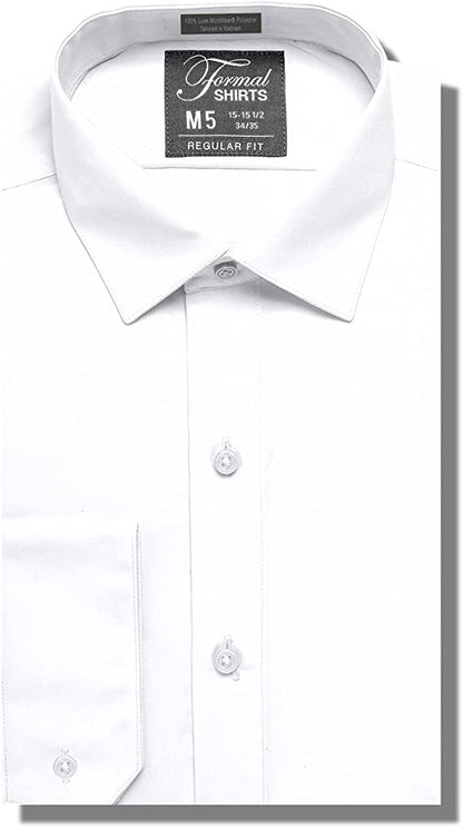 Luxe Microfiber® Men’s Regular Fit Dress Shirt, Tuxedo Shirt-0