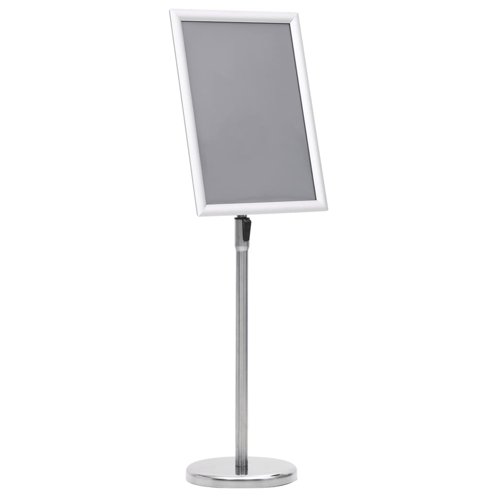 NNEVL A3 Pedestal Poster Stand Silver Aluminium Alloy